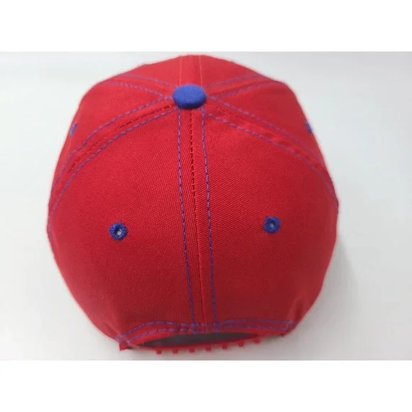 Vintage Budweiser Bud King of Beers 1995 Anheuser-Busch Snapback Hat Cap Men Red - Picture 8 of 13